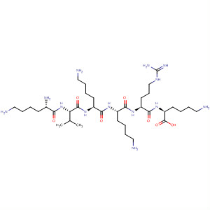 L-Lysine, L-lysyl-L-valyl-L-lysyl-L-lysyl-L-arginyl-