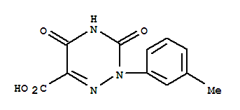 2-(3-methylphenyl)-3,5-dioxo-2,3,4,5-tetrahydro-1,2,4-triazine-6-carboxylic acid