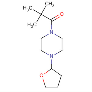 Piperazine, 1-(2,2-dimethyl-1-oxopropyl)-4-(tetrahydro-2-furanyl)-