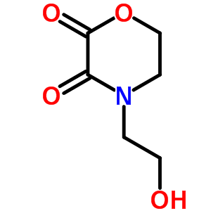 4-(2-hydroxyethyl)morpholine-2,3-dione