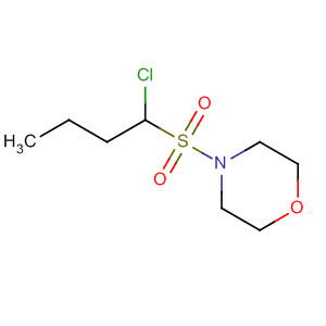 Morpholine, 4-[(1-chlorobutyl)sulfonyl]-