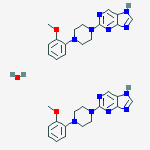 2-[4-(2-methoxyphenyl)piperazin-1-yl]-7H-purine hydrate