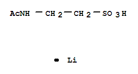 lithium 2-(acetylamino)ethanesulphonate