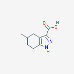 5-methyl-4,5,6,7-tetrahydro-1H-indazole-3-carboxylic acid