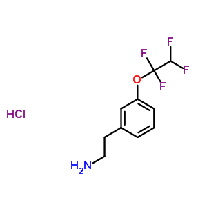 2-[3-(1,1,2,2-tetrafluoroethoxy)phenyl]ethanamine;hydrochloride
