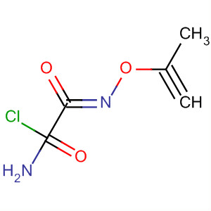 Ethanimidoyl chloride, 2-amino-2-oxo-N-(2-propynyloxy)-