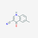 3-Quinolinecarbonitrile, 1,4-dihydro-6-methyl-4-oxo-