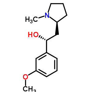 (1R)-1-(3-methoxyphenyl)-2-[(2S)-1-methylpyrrolidin-2-yl]ethanol