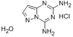 2,4-Diamino-pyrazolo(1,5-a)-s-triazine hydrochloride hemihydrate