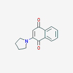 2-(1-pyrrolidinyl)-1,4-naphthoquinone