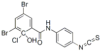3,5-dibromo-2-chlorosalicylanilide-4-isothiocyanate