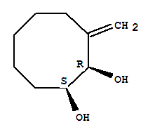 1,2-Cyclooctanediol,3-methylene-, (1R,2S)-rel-