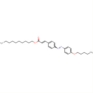 2-Propenoic acid, 3-[4-[[4-(pentyloxy)phenyl]azo]phenyl]-, decyl ester,(E,E)-
