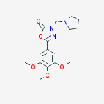 5-(4-ethoxy-3,5-dimethoxyphenyl)-3-(pyrrolidin-1-ylmethyl)-1,3,4-oxadiazol-2(3H)-one