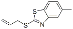 Benzothiazole,5-methyl-2-(2-propen-1-ylthio)-