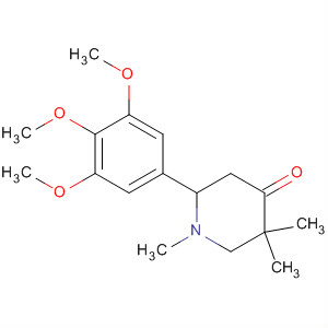 4-Piperidinone, 1,5,5-trimethyl-2-(3,4,5-trimethoxyphenyl)-