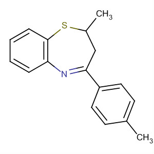 1,5-Benzothiazepine, 2,3-dihydro-2-methyl-4-(4-methylphenyl)-
