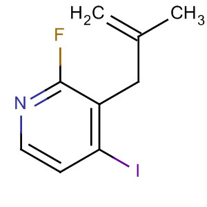Pyridine, 2-fluoro-4-iodo-3-(2-methyl-2-propenyl)-