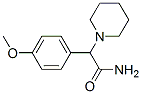 2-(4-methoxyphenyl)-2-piperidinoacetamide