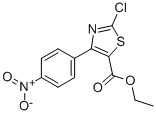 2-CHLORO-4-(4-NITROPHENYL)-5-THIAZOLECARBOXYLIC ACID ETHYL ESTER
