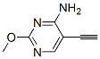 4-Pyrimidinamine,5-ethynyl-2-methoxy-