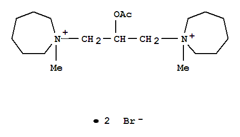 1,1'-[2-(acetyloxy)propane-1,3-diyl]bis(1-methylazepanium)