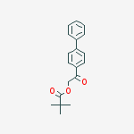[2-oxo-2-(4-phenylphenyl)ethyl] 2,2-dimethylpropanoate