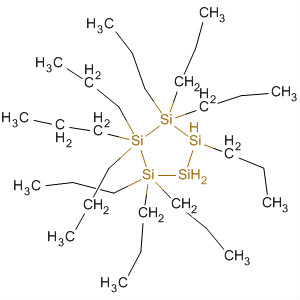 Cyclopentasilane, decapropyl-