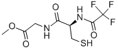 N-(N-TRIFLUOROACETYL-L-CYSTEINYL)-GLYCINE METHYL ESTER