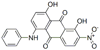 5-Anilino-1,8-dihydroxy-2-nitroanthraquinone