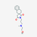 1'-{3-[(2-hydroxyethyl)(methyl)amino]propyl}-3,4-dihydro-1H,2'H,5'H-spiro[naphthalene-2,3'-pyrrolidine]-2',5'-dione
