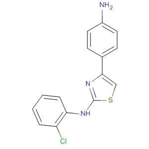 2-Thiazolamine, 4-(4-aminophenyl)-N-(2-chlorophenyl)-