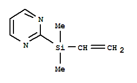 Pyrimidine,2-(ethenyldimethylsilyl)-