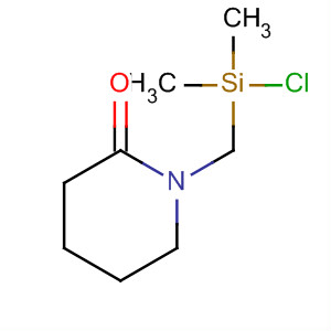 2-Piperidinone, 1-[(chlorodimethylsilyl)methyl]-