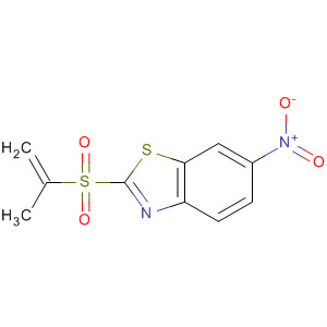 Benzothiazole, 6-nitro-2-(2-propenylsulfonyl)-