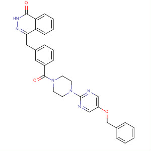 Piperazine,1-[3-[(3,4-dihydro-4-oxo-1-phthalazinyl)methyl]benzoyl]-4-[5-(phenylmethoxy)-2-pyrimidinyl]-