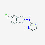 5-chloro-n-(4,5-dihydro-1h-imidazol-2-yl)-1,3-dihydroisoindol-2-amine