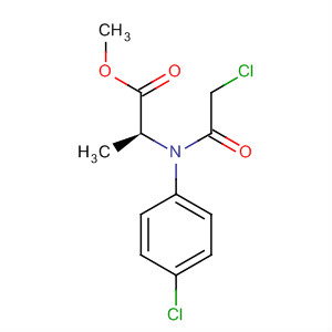 L-Alanine, N-(chloroacetyl)-N-(4-chlorophenyl)-, methyl ester