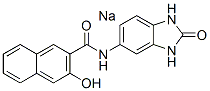 sodium N-(2,3-dihydro-2-oxo-1H-benzimidazol-5-yl)-3-hydroxynaphthalene-2-carboxamidate