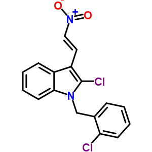 2-chloro-1-(2-chlorobenzyl)-3-[(E)-2-nitroethenyl]-1H-indole