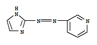 Pyridine,3-[2-(1H-imidazol-2-yl)diazenyl]-