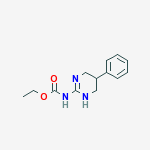 ETHYL (1,4,5,6-TETRAHYDRO-5-PHENYL-PYRIMIDIN-2-YL)CARBAMATE