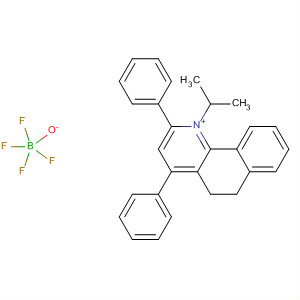 Benzo[h]quinolinium, 5,6-dihydro-1-(1-methylethyl)-2,4-diphenyl-,tetrafluoroborate(1-)