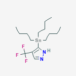 4-(TRIFLUOROMETHYL)-5-(TRIBUTYLSTANNYL)PYRAZOLE