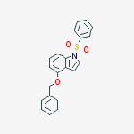 4-(Benzyloxy)-1-(phenylsulfonyl)-1H-indole