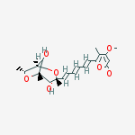 4-Methoxy-5-methyl-6-[(1E,3E,5E)-6-[(1R,8S)-4α,8-dihydroxy-1α,3,5α,7α-tetramethyl-2,6-dioxabicyclo[3.2.1]octan-3α-yl]-1,3,5-hexatrienyl]-2H-pyran-2-one
