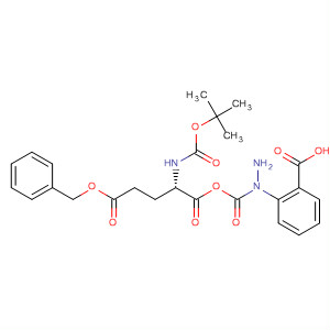 L-Glutamic acid, N-[(1,1-dimethylethoxy)carbonyl]-, 1-(phenylmethyl)ester, 5-[2-(2-carboxyphenyl)hydrazide]