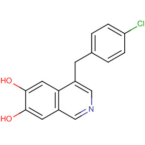 6,7-Isoquinolinediol, 4-[(4-chlorophenyl)methyl]-