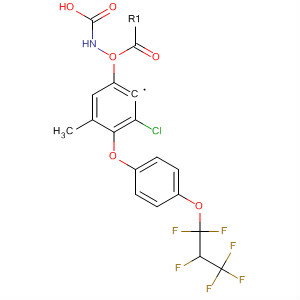 Carbamic acid,[3-chloro-4-[4-(1,1,2,3,3,3-hexafluoropropoxy)phenoxy]phenyl]-, methylester