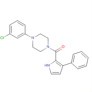 Piperazine, 1-(3-chlorophenyl)-4-[(3-phenyl-1H-pyrrol-2-yl)carbonyl]-